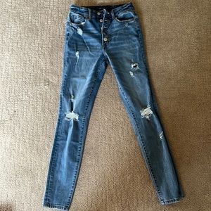 Aeropostale jeans: Denim blue, size 2.